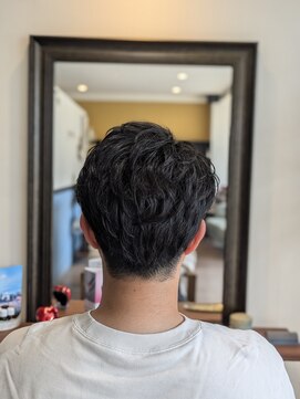 ラグラスヘアー(La grace hair) メンズカット×ゆるめパーマ