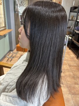 ルポヘアー(Repos Hair) 髪質改善TR×ブルーグレー