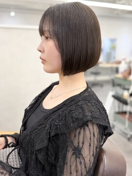 ＊顎下2センチ大人可愛いコンパクトボブ＊