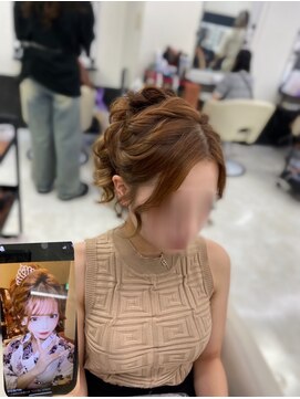 アップヘア/お呼ばれヘア/出勤前セット