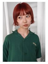 レコ 渋谷(LECO)&nbsp;ミニボブボルドーカラー