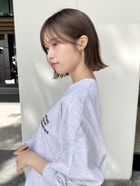 ガーデン 渋谷(GARDEN)&nbsp;大人ガーリーダークアッシュ小顔似合わせカット