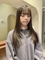 エルサフィロ ヨドヤバシ(el zafiro yodoyabashi) レイヤースタイル オリーブグレージュ