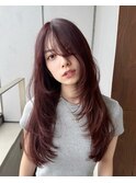 ロングレイヤーカット/レイヤー/ロングレイヤー/ロングヘア