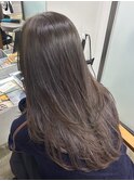 ブリーチなしオリーブベージュ