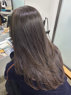 ダイス 岡本 摂津本山(Dice) ブリーチなしオリーブベージュ