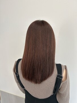 ラーム 福岡香椎店(rame) レイヤーカット、暖色カラー