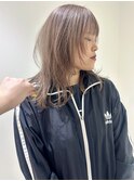 ミルクティーベージュ/レイヤーカット