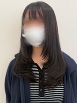 ジャミン 長嶺店(Jammin.) 顔まわりレイヤーで小顔見えロング