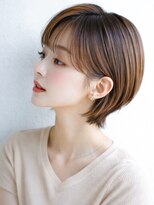 ソレア(SOLEA)&nbsp;20代30代40代50代髪質改善ミルクブラウンナチュラルショート