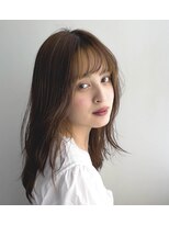 トトノ ヘアアンドケア(TOTONO hair & care)&nbsp;顔まわりレイヤー×ナチュラルロング
