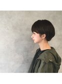 【pigment】暗めカラー×マッシュショート
