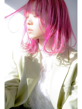 ヘアメイク エイト キリシマ(hair make No.8 kirishima) 《hair make No.8・中村》オレンジ×ピンク