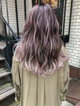 ローレル(Laurel) Laurel心斎橋○森拓也○ホワイトラベンダーバレイヤージュ