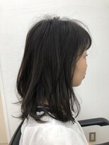 アメリ(Ameri)&nbsp;-Ameri-セミグラデーション　×   ハイライト風ブルーグレー