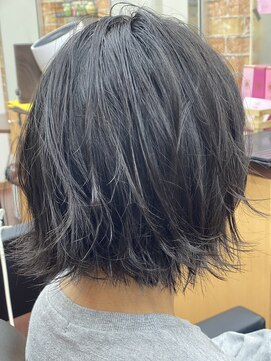 ルッカヘアガーデン 鶴ヶ島店 外ハネボブ