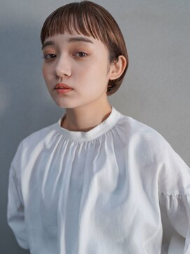 カンナ(Canna) ショートバング/テラコッタ/耳掛けショート/髪質改善/20代30代