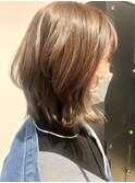 【HOME 下北沢】レイヤーボブ×インナーカラー×ハイライト