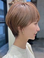 30代40代50代◎大人ナチュラルレイヤーショートボブ 表参道 橋本