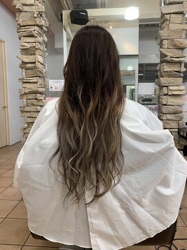 リー 甲子園(Lee) グラデーションでグレー☆