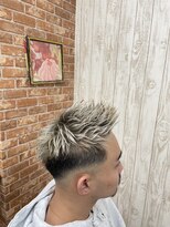 美容室セラヴィ&nbsp;フェード×ホワイトカラー