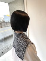 ヘアーアンドエステティック ヴェリス(hair&esthetic Velis) 【Velis】あごラインの切りっぱなしボブ☆