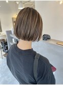 丸みボブ