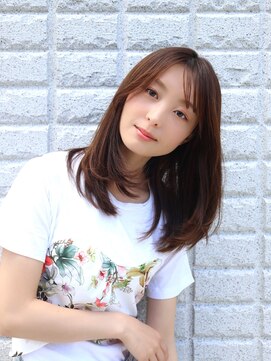 ユートラクト 守口竜田通り店(U-tract) 【U-tract 】チョコレートブラウン☆20代30代40代ミディアム