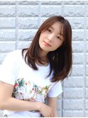 【U-tract 】チョコレートブラウン☆20代30代40代ミディアム