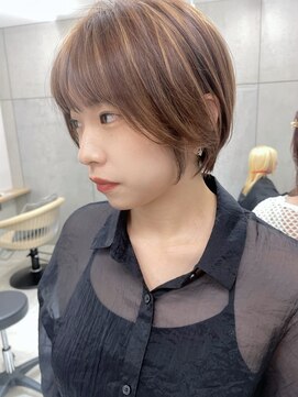 サンド 池袋(sand) イメチェン/ショート/ハイライト/ベージュ/グレージュ