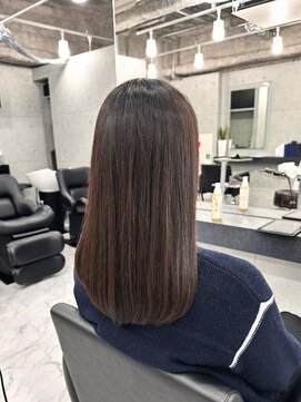 エンディアリング 東銀座(Endearing) 銀座/東銀座/切りっぱなしボブ/エアリーロング/ブラウン