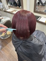 ヘアーアンドメイク ビス(HAIR&MAKE bis)&nbsp;カシスピンク/ピンクカラー【山崎ほのか】