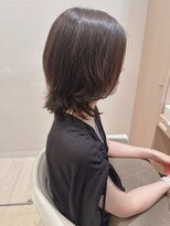 コーエン(cowen) 大人ボブルフワンカールくびれヘア似合わせグレージュアラサー