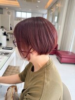 ユウヘアー 師勝店(U Hair)&nbsp;【U Hair】ショートボブ/艶カラー/つや髪