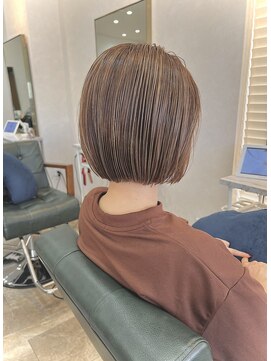 クラネ(CLANE.) ミニボブ/カーキベージュ/大人ボブ