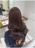 【ブリーチ無しカラー】垢抜けブラウン♪