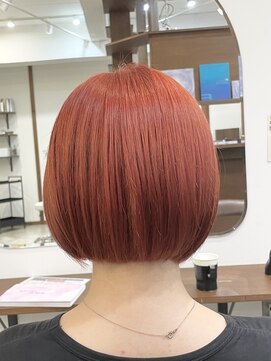 ルイ(ROUIS produced by LUCK 津田沼) ROUIS 津田沼 ボブ×チェリーレッド