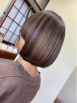 アティックヘアー(attic hair)の写真/気になる髪のお悩みをカバーしながらおしゃれとの両立を叶えるグレイカラーなら【attic hair】にお任せ☆