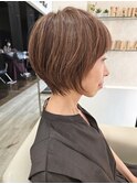 大人可愛い20代30代40代50代丸み田嶋ショート029
