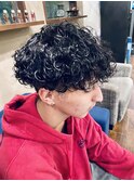 スパイラルパーマ