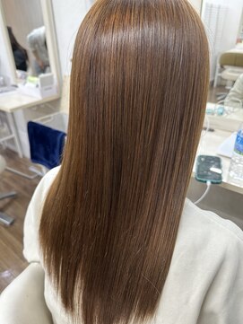 グロス 心斎橋(GLOSS) 【GLOSS心斎橋】髪質改善ブラウンカラー