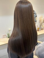 ピピバイヨーク(pipi, by yoke.)&nbsp;髪質改善ストレート/まろやかブラウン