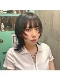 ウルフカット/レイヤーカット/ブリーチ/髪質改善[渋谷/原宿]