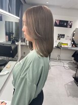 キング 高槻(K!ng) 縮毛矯正髪質改善ハイライトレイヤーカット枚方美容室エクステ