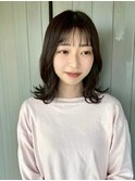 セミミディアムレイヤースタイル