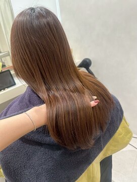 スラッシュ(SLASH) 髪質改善/ナチュラルブラウン/オーガニックカラー/艶髪