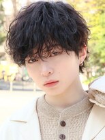 オーシャントーキョー 原宿(OCEAN TOKYO)&nbsp;波巻きパーマメンズツイストスパイラルパーマツーブロックウルフ