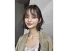 似合わせ小顔Cut+バイカルテトリートメント ¥14300【心斎橋】