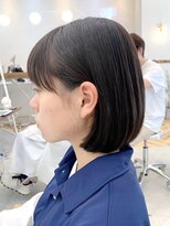 コンティロミー(CONTI ROMMY.)&nbsp;ショートボブ◎前髪あり髪質改善◎内巻き黒髪◎20代～50代
