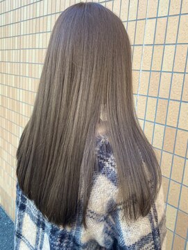 髪質改善ヘアエステサロン スロウ(SLOW by opsia) シアーブラウン、秋カラー